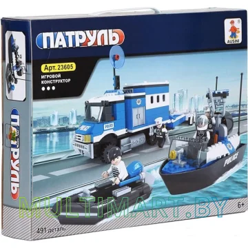 Конструктор Ausini 23605 Полицейский Патруль